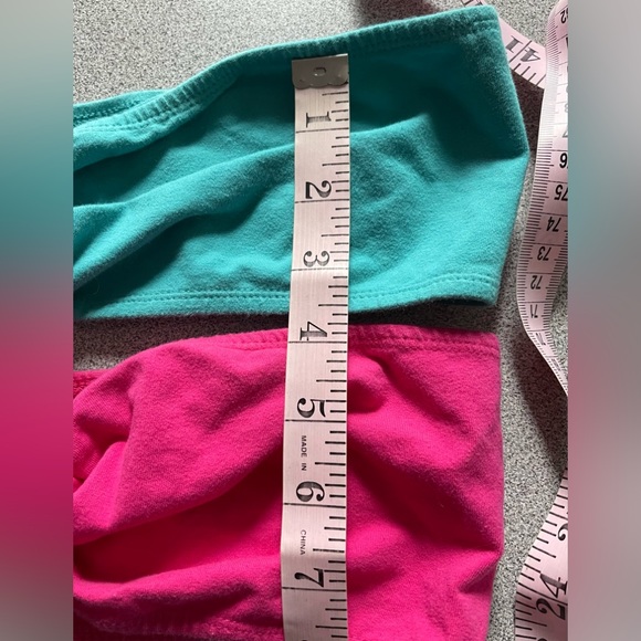 Two Roots Canada Bandeau Pink & Green Size Small - Picture 6 of 6